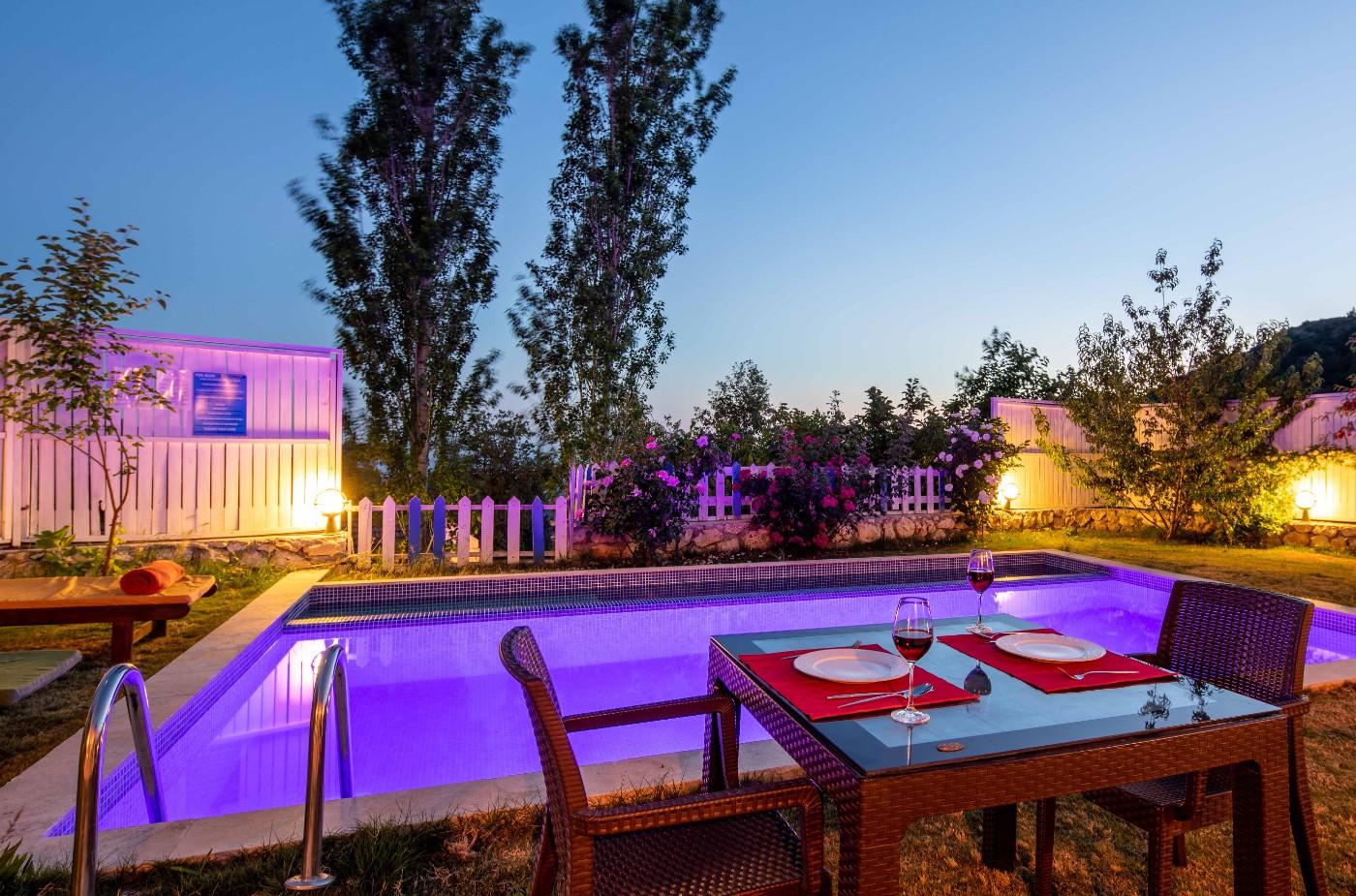 Kaş İslamlar’da Doğayla İç İçe, Özel Havuzlu, Lüks Balayı Villası-22793
