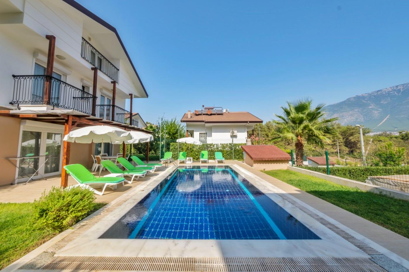 Fethiye'de Ölüdeniz Plajına Yakın, Özel Havuzlu, 8 Kişilik Villa-14050