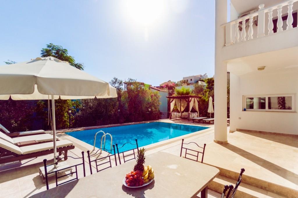 Kaş Kalkan'da Deniz Manzaralı, Özel Havuzlu, Merkezi Villa-14895