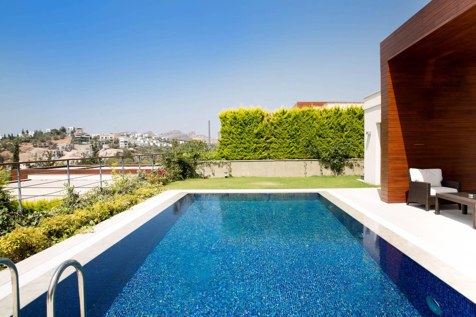 Muğla Bodrum'da Geniş Ailelere Uygun, Özel Havuzlu, Kiralık Villa-26576