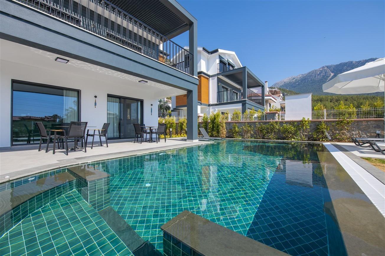 Fethiye Ölüdeniz’de Sakin Konumda, Özel Havuzlu, 6 Kişilik, Lüks Villa-22333