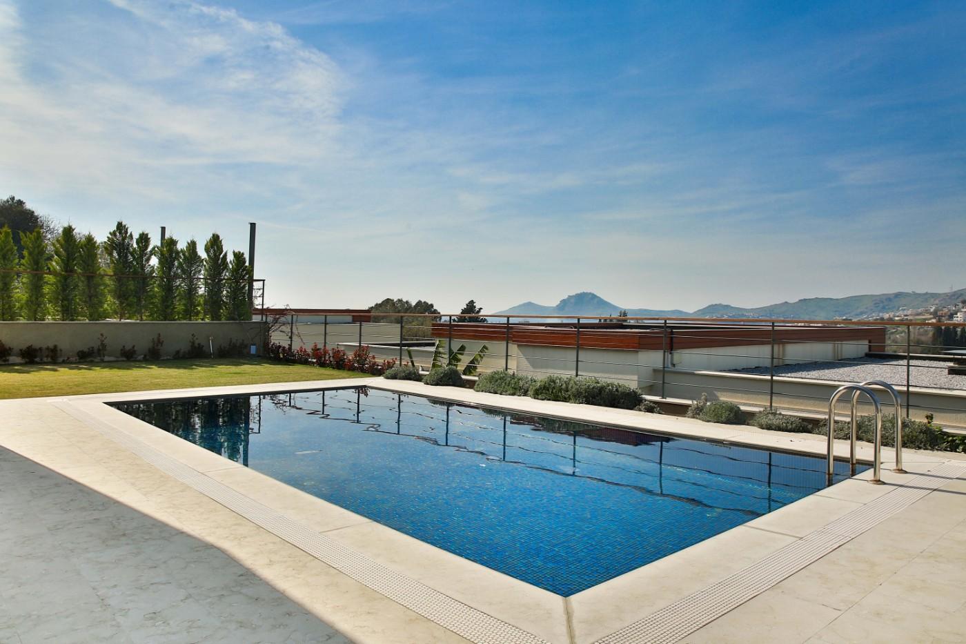 Muğla Bodrum'da Plaja Yakın, Özel Havuzlu, Modern Villa-18086