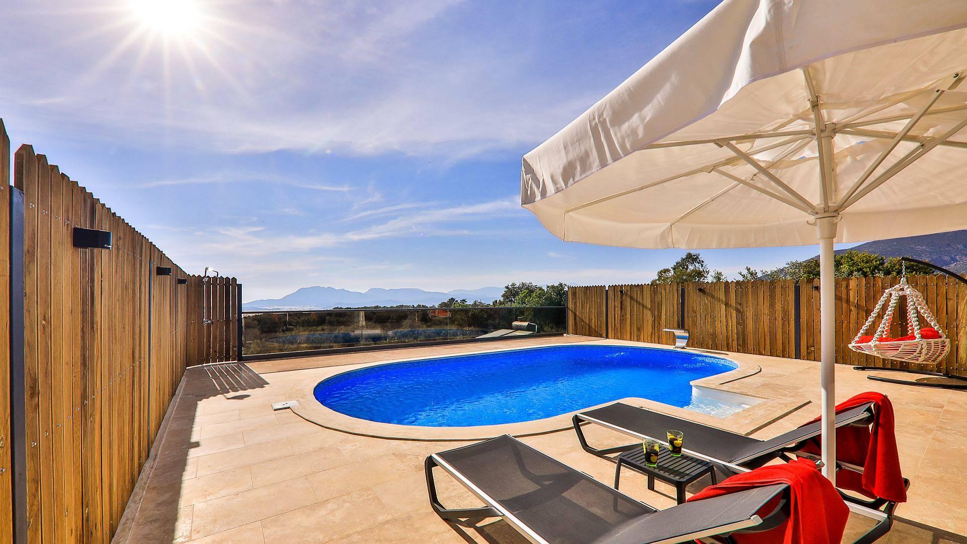 Kaş Üzümlü'de Harika Doğada, Özel Havuzlu, Balayı Villası -25666