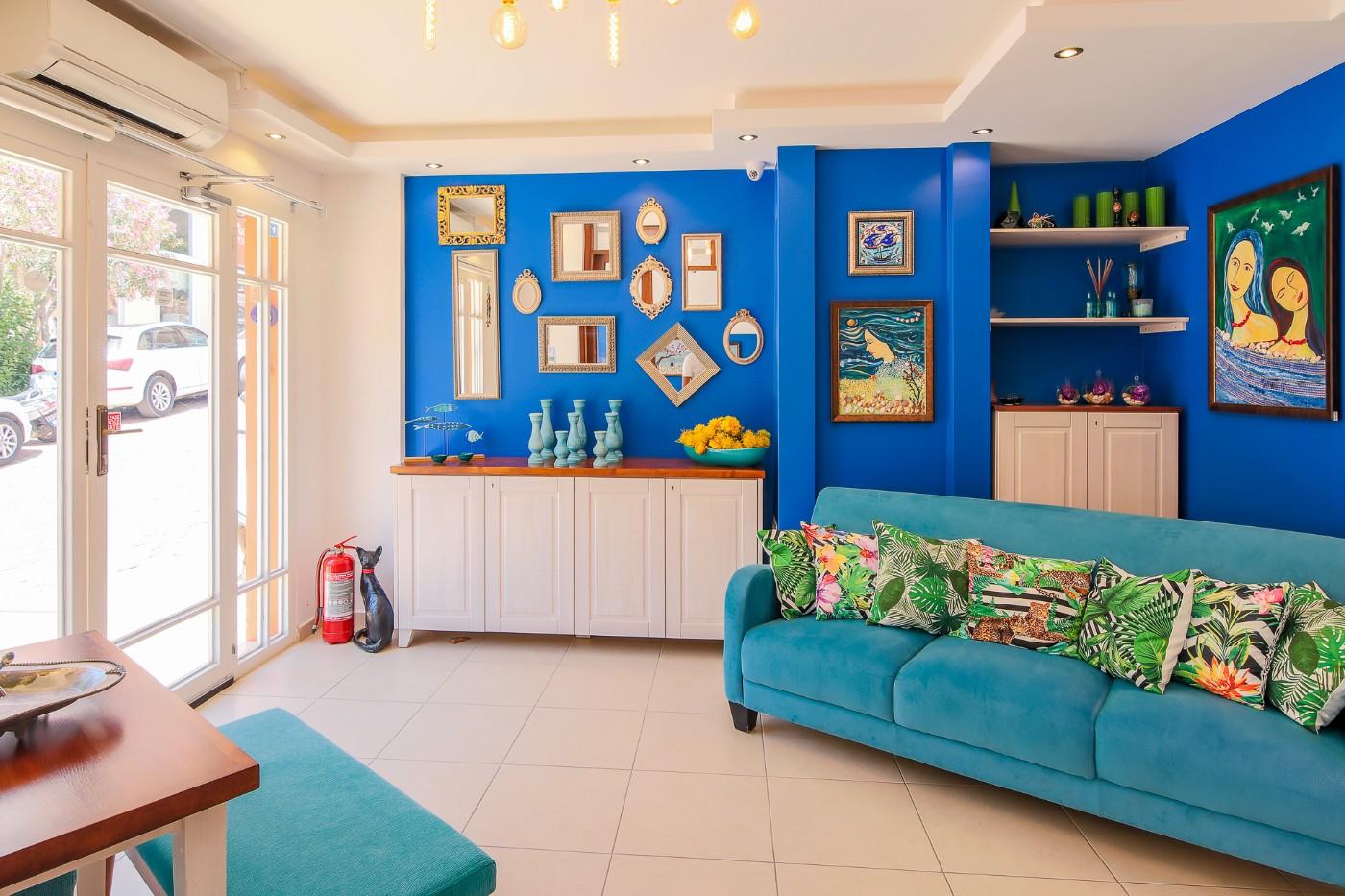 Kaş Andifli'de Merkezi Konuma Sahip, Konforlu, 1+1, Kiralık Suit-13948