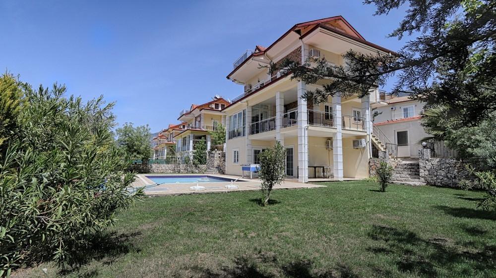 Fethiye Ölüdeniz'de Muhteşem Doğa Manzaralı, Özel Havuzlu, Şık Villa-21107