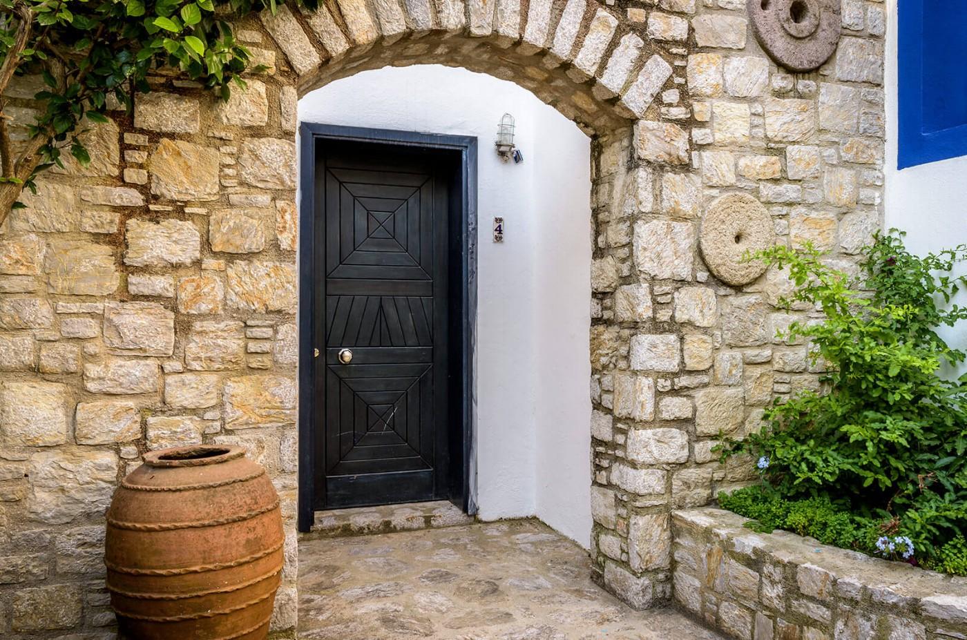 Muğla Datça'da Kahvaltı Dahil, Ortak Havuzlu, Modern Tatil Evi-13921