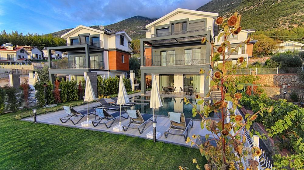 Fethiye Ölüdeniz'de Merkezi Konumda, Özel Havuzlu, Müstakil Villa-22251