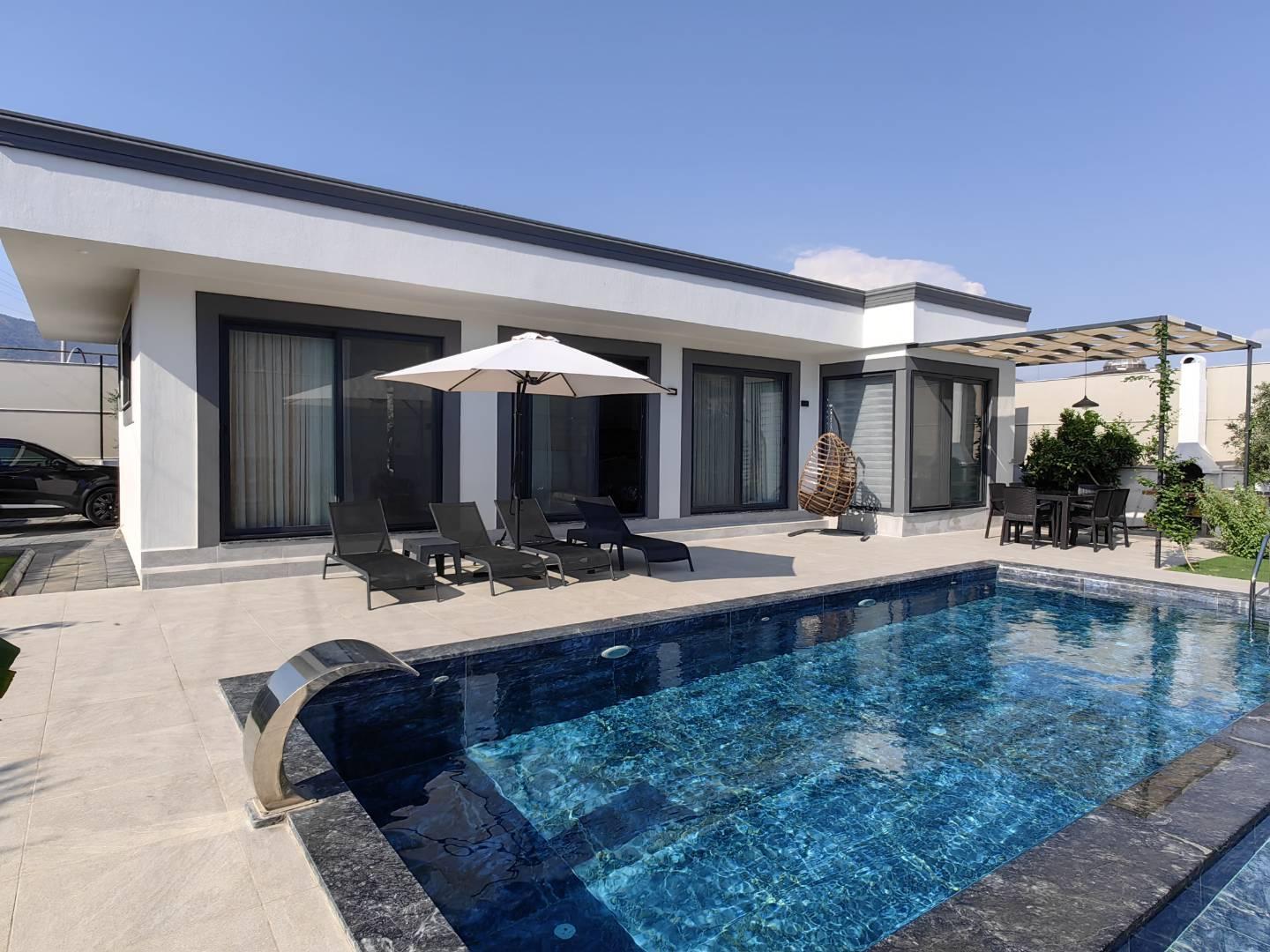 Fethiye Karaçulha'da Doğa İçerisinde, Özel Havuzlu, Şık Villa-43239
