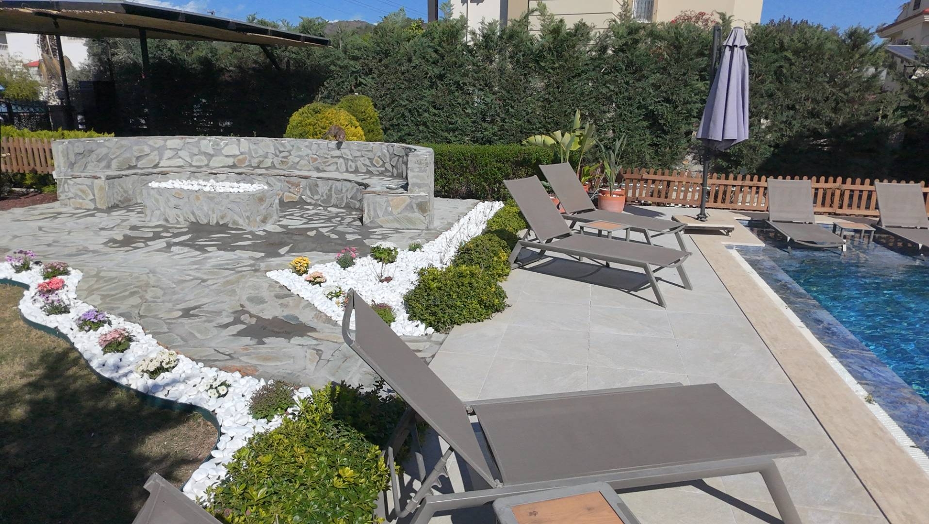 Fethiye Foça'da Denize Yakın Mesafede, Özel Havuzlu, Kiralık Villa