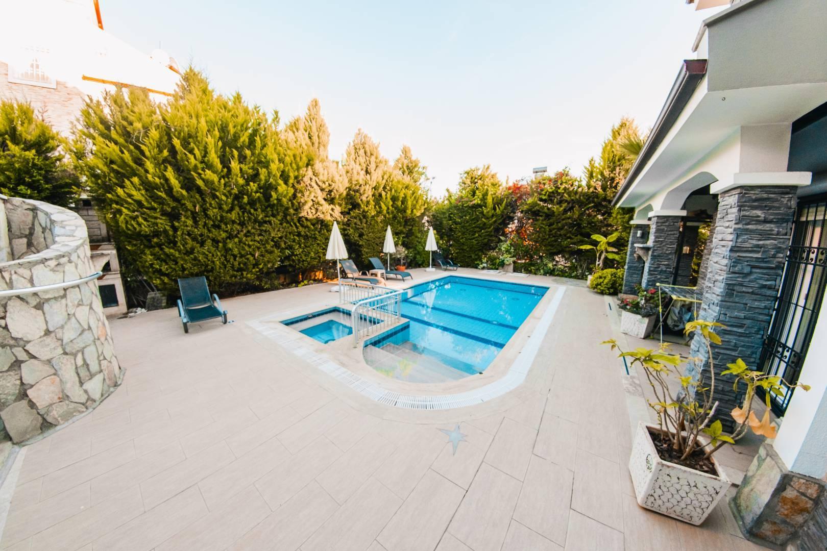 Fethiye Çalış'ta Muhteşem Doğada, Özel Havuzlu, 4+1 Villa-31732