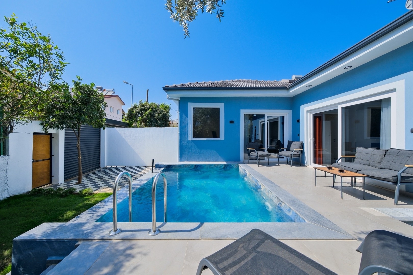 Fethiye Cami'de Çekirdek Ailelere Uygun, Özel Havuzlu, 2+1 Villa