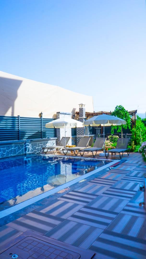 Fethiye Çamköy'de Geniş Ailelere Uygun, Özel Havuzlu, Şık Villa-43257