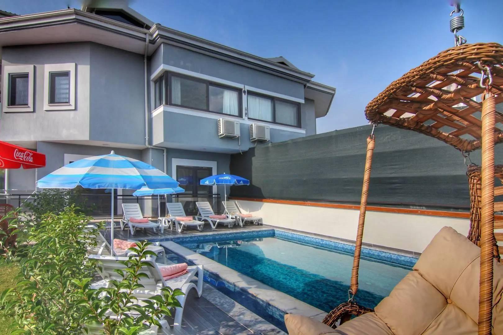 Fethiye Çiftlik'te Doğa İçerisinde, Özel Havuzlu, Konforlu Villa-43663