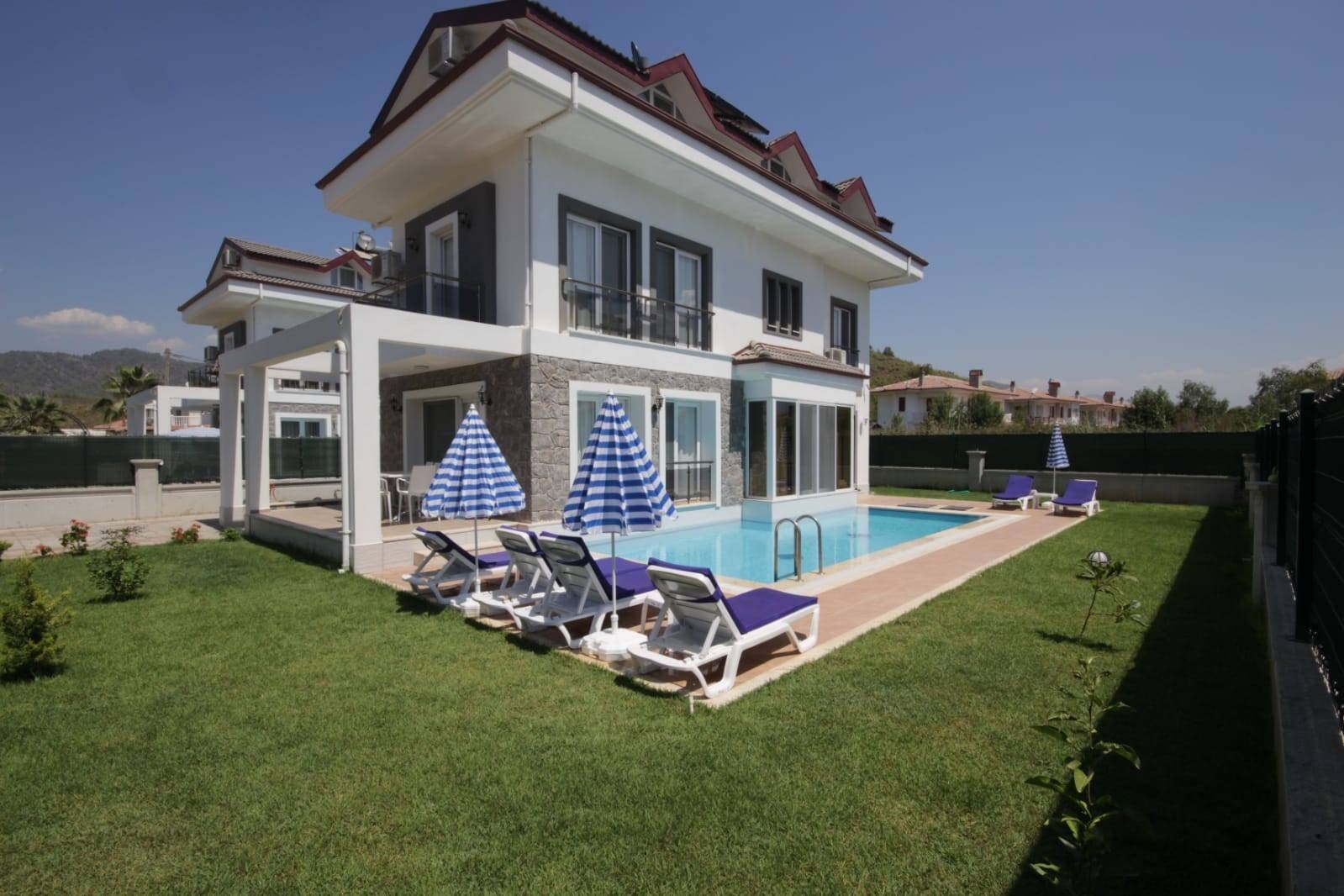 Fethiye Çiftlik'te Doğayla Baş Başa, Özel Havuzlu, Kiralık Villa