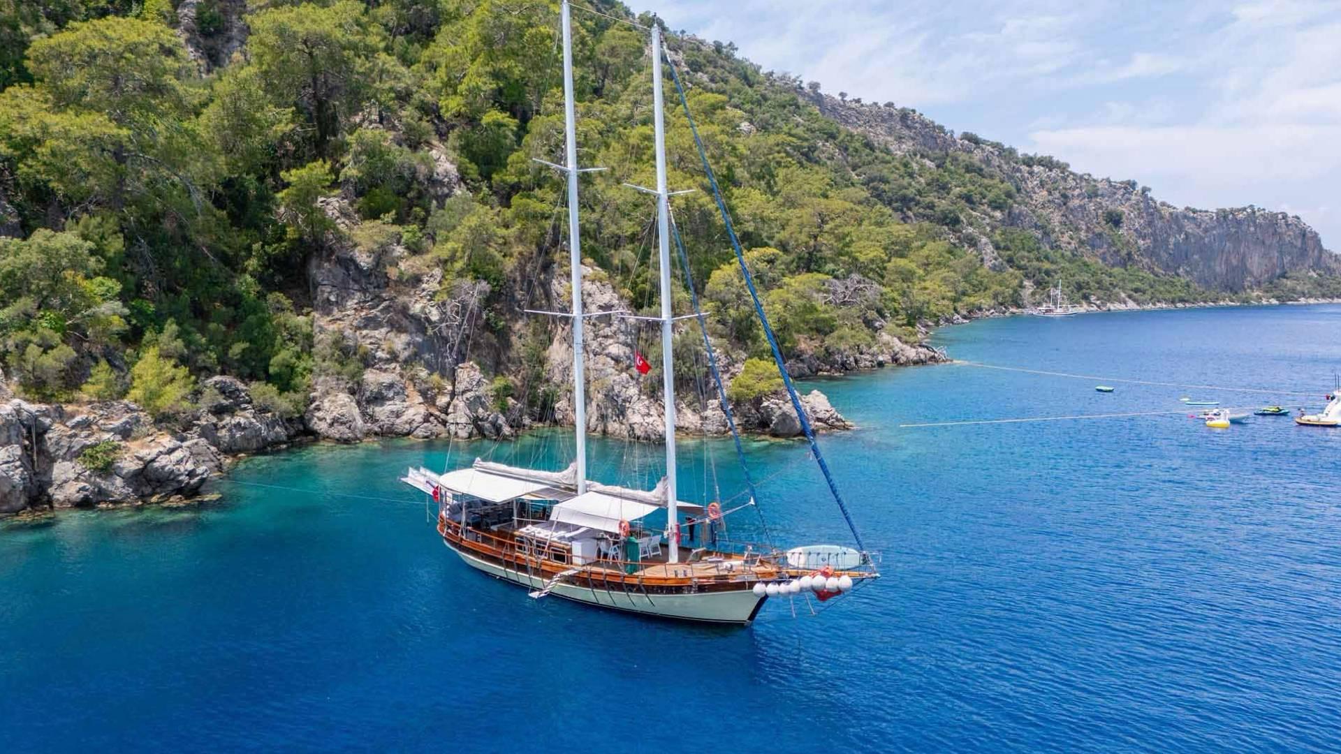 Fethiye Göcek'te Huzura Yolculuk, 6 Kişilik, Konforlu Gulet-43042