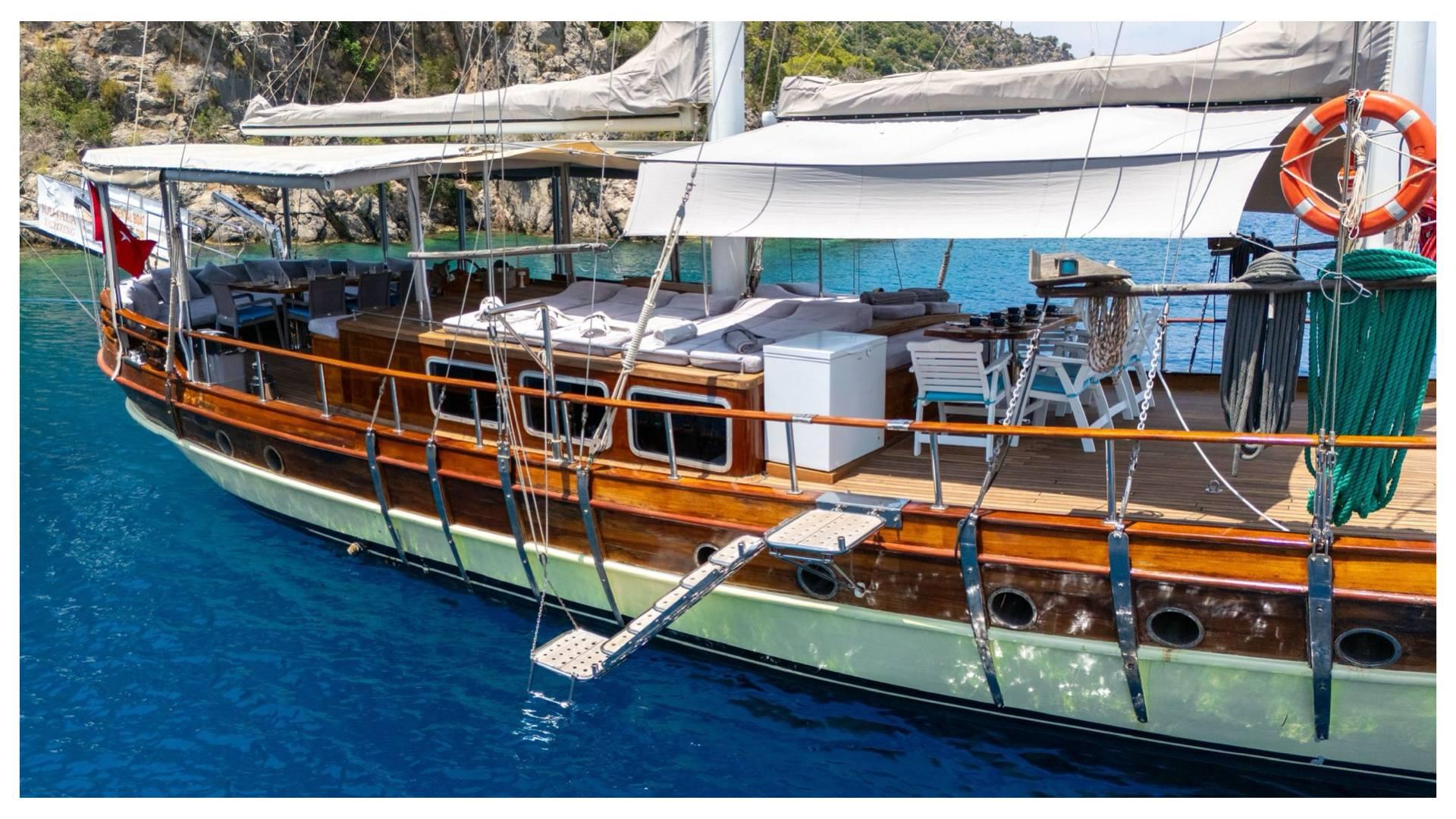 Fethiye Göcek'te Huzura Yolculuk, 6 Kişilik, Konforlu Gulet-43042