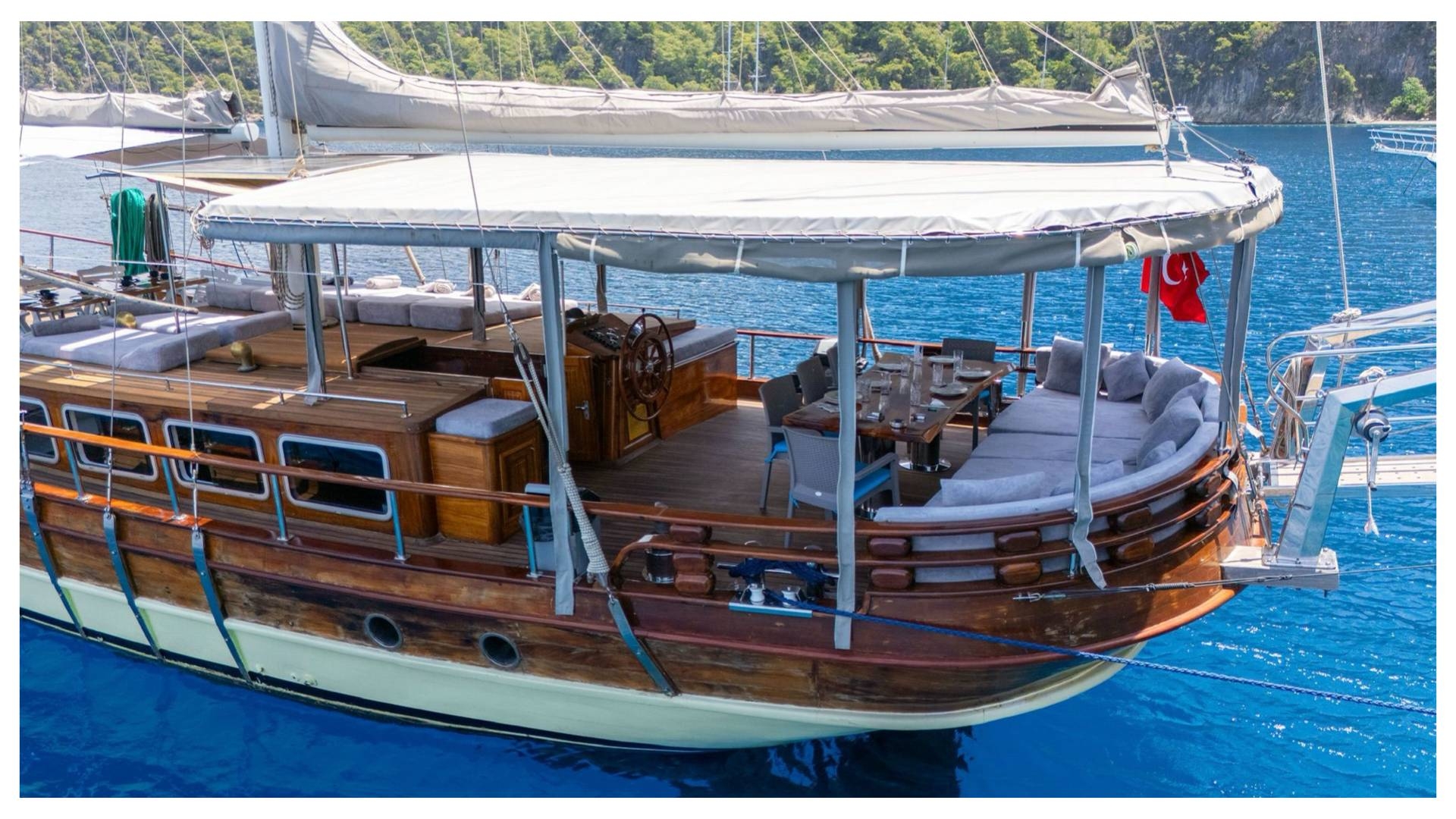 Fethiye Göcek'te Huzura Yolculuk, 6 Kişilik, Konforlu Gulet