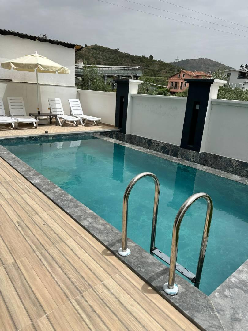 Fethiye Karagedik'te Sakin Konumda, Özel Havuzlu, 5+1 Villa-43647