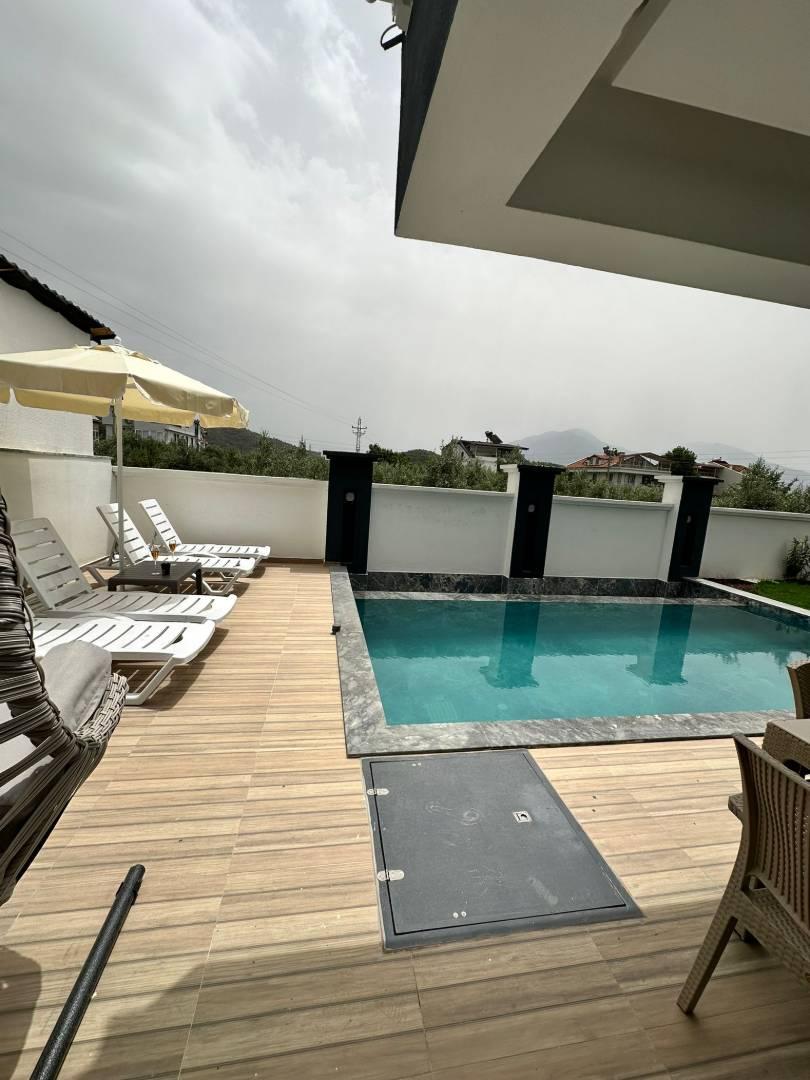 Fethiye Karagedik'te Sakin Konumda, Özel Havuzlu, 5+1 Villa-43647