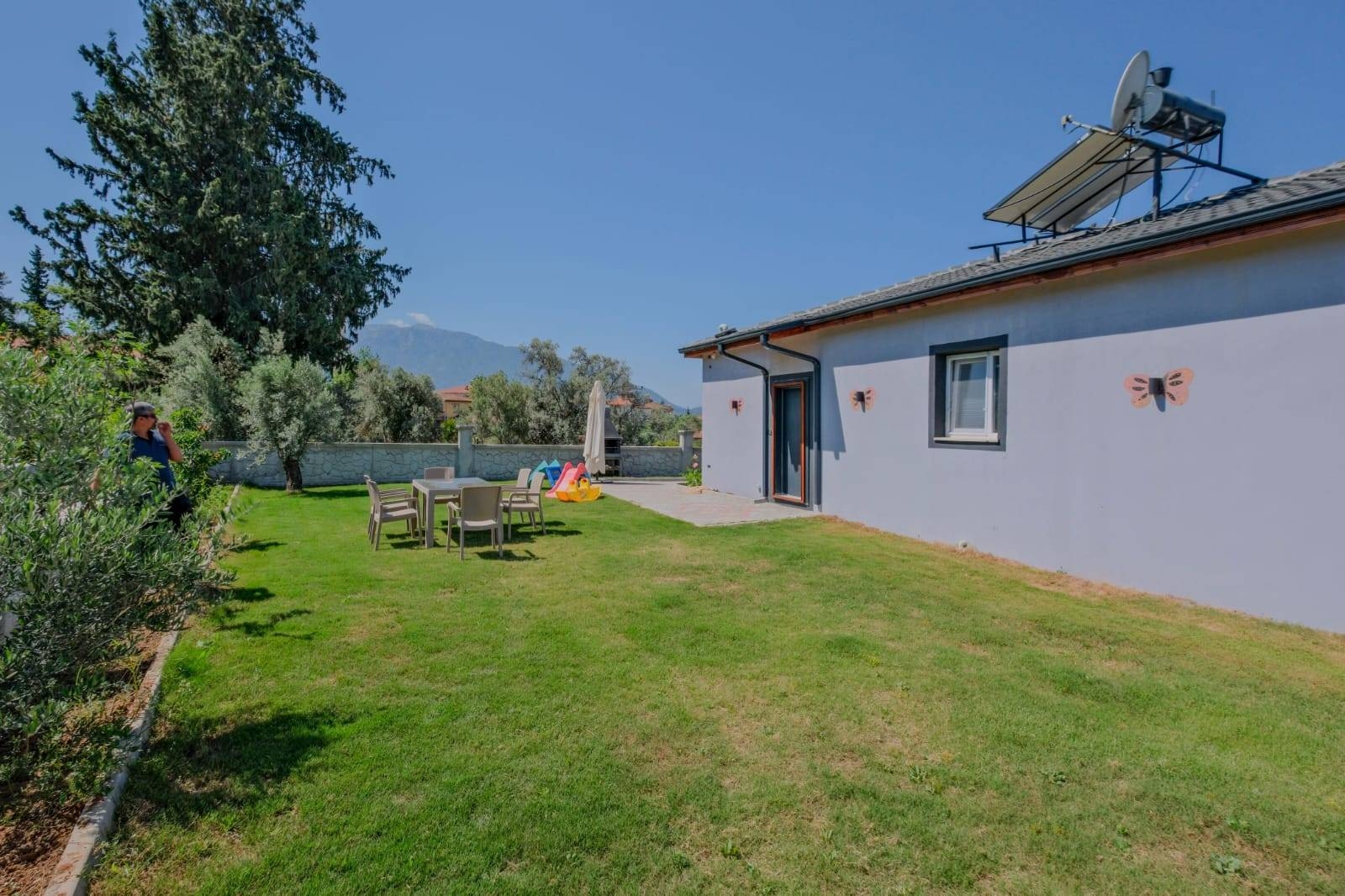 Fethiye Eldirek'te Geniş Bahçe İçerisinde, Özel Havuzlu, 3+1 Villa