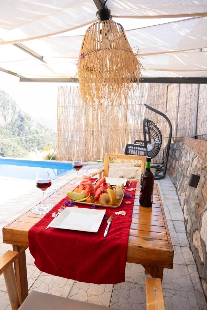 Fethiye Faralya'da Balayı Çiftlerine Uygun, Özel Havuzlu, Şık Glamping-42093