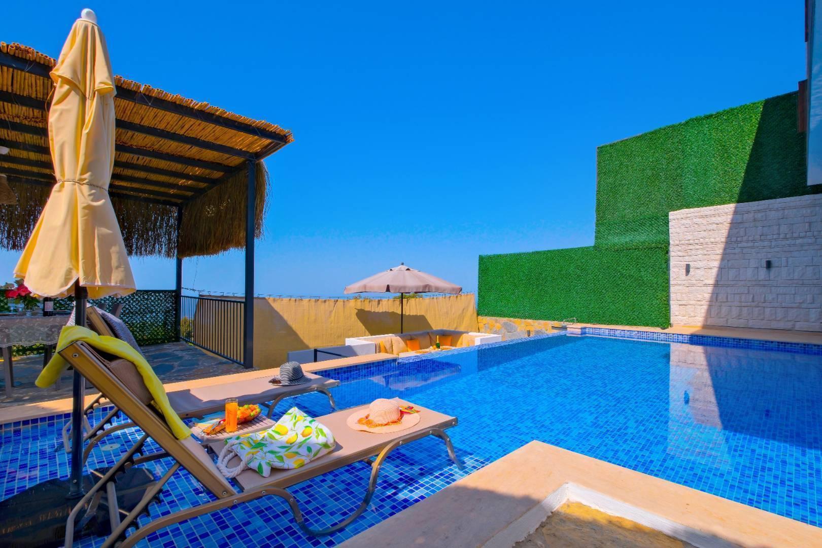 Fethiye Karaağaç'ta Eşsiz Doğa İçinde, Özel Havuzlu, Konforlu Villa-22073