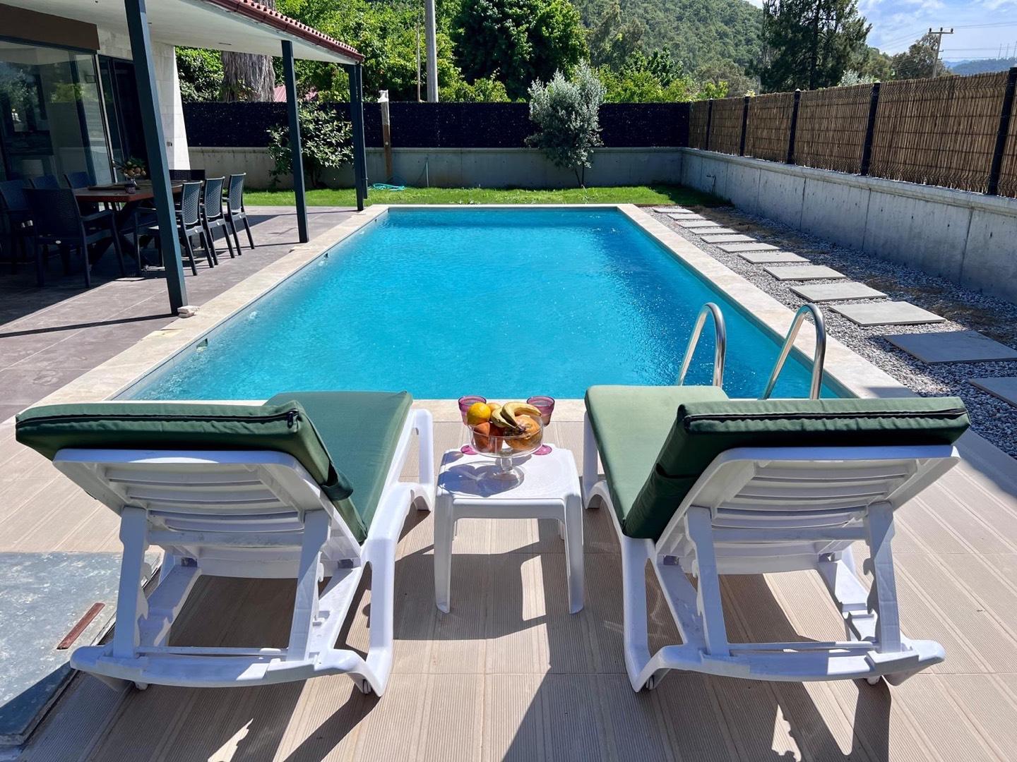 Fethiye İnlice'de Kalabalık Ailelere Uygun, Özel Havuzlu, Şık Villa-37803