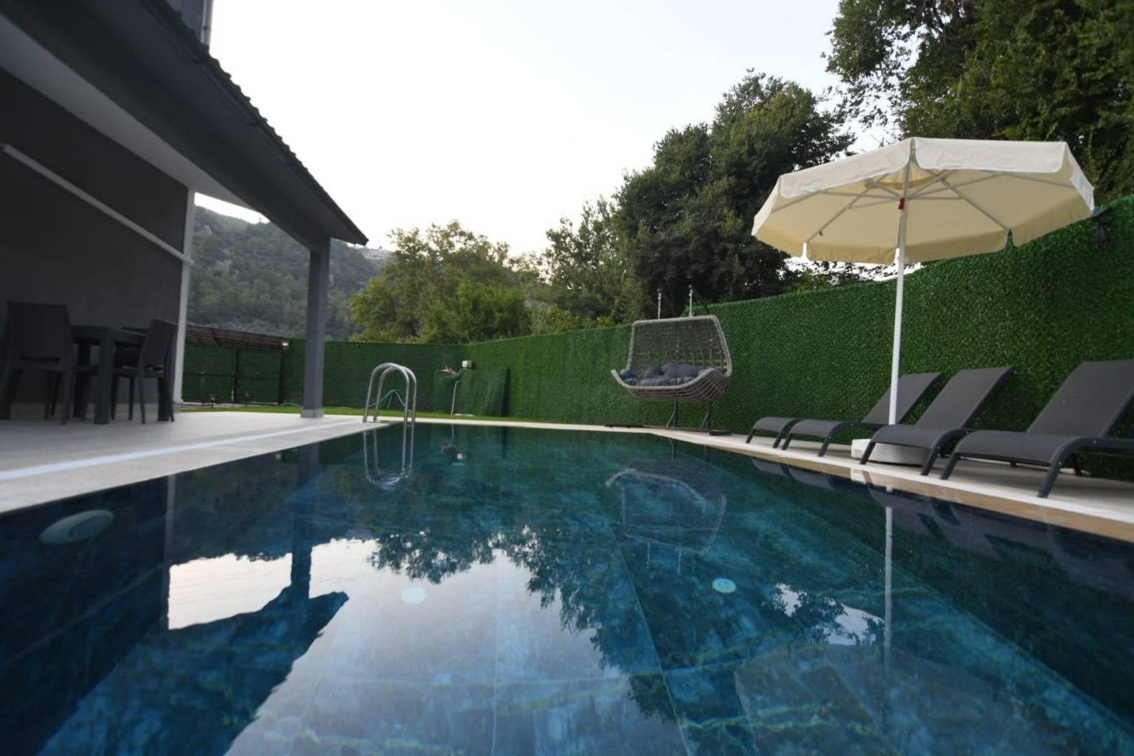 Fethiye İnlice'de Enfes Doğada, Özel Havuzlu, Konforlu Villa-41567