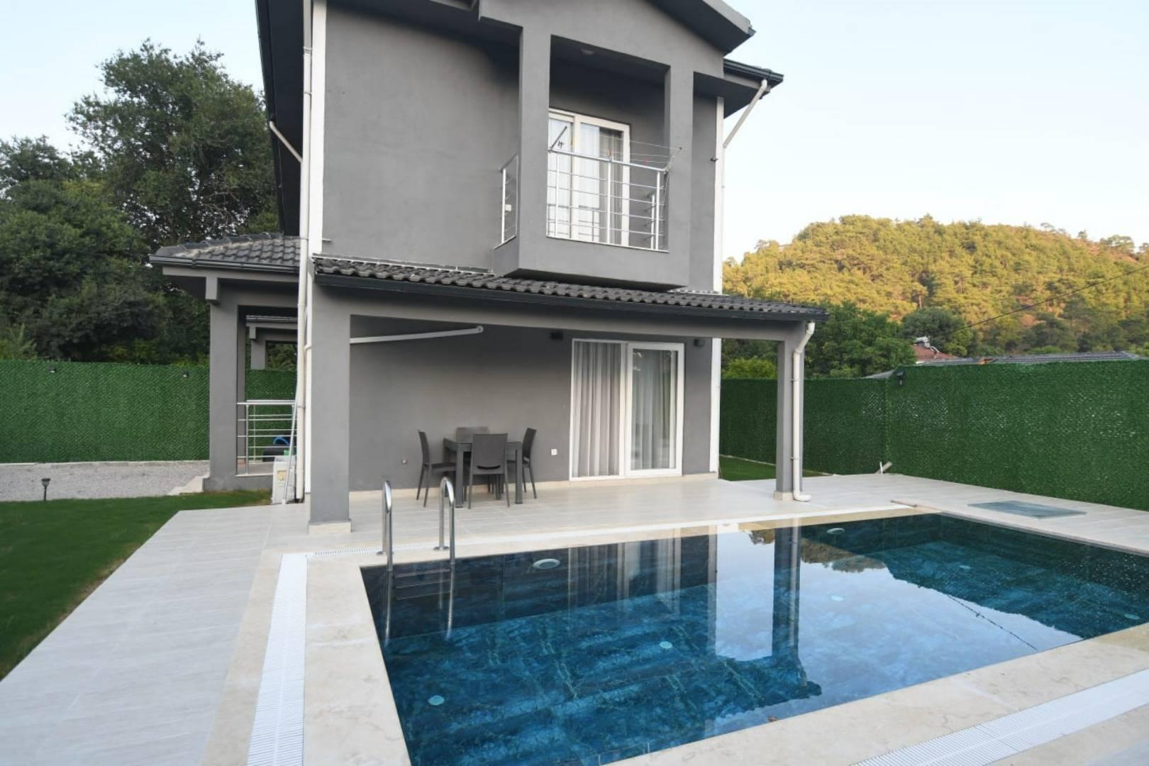 Fethiye İnlice'de Enfes Doğada, Özel Havuzlu, Konforlu Villa-41567
