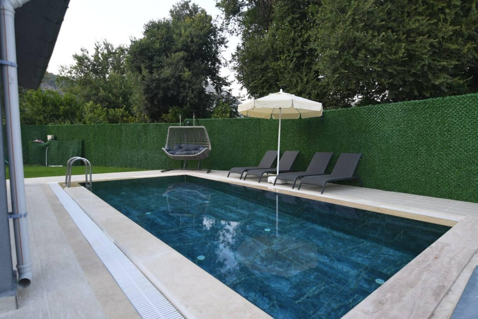 Fethiye İnlice'de Enfes Doğada, Özel Havuzlu, Konforlu Villa-41567