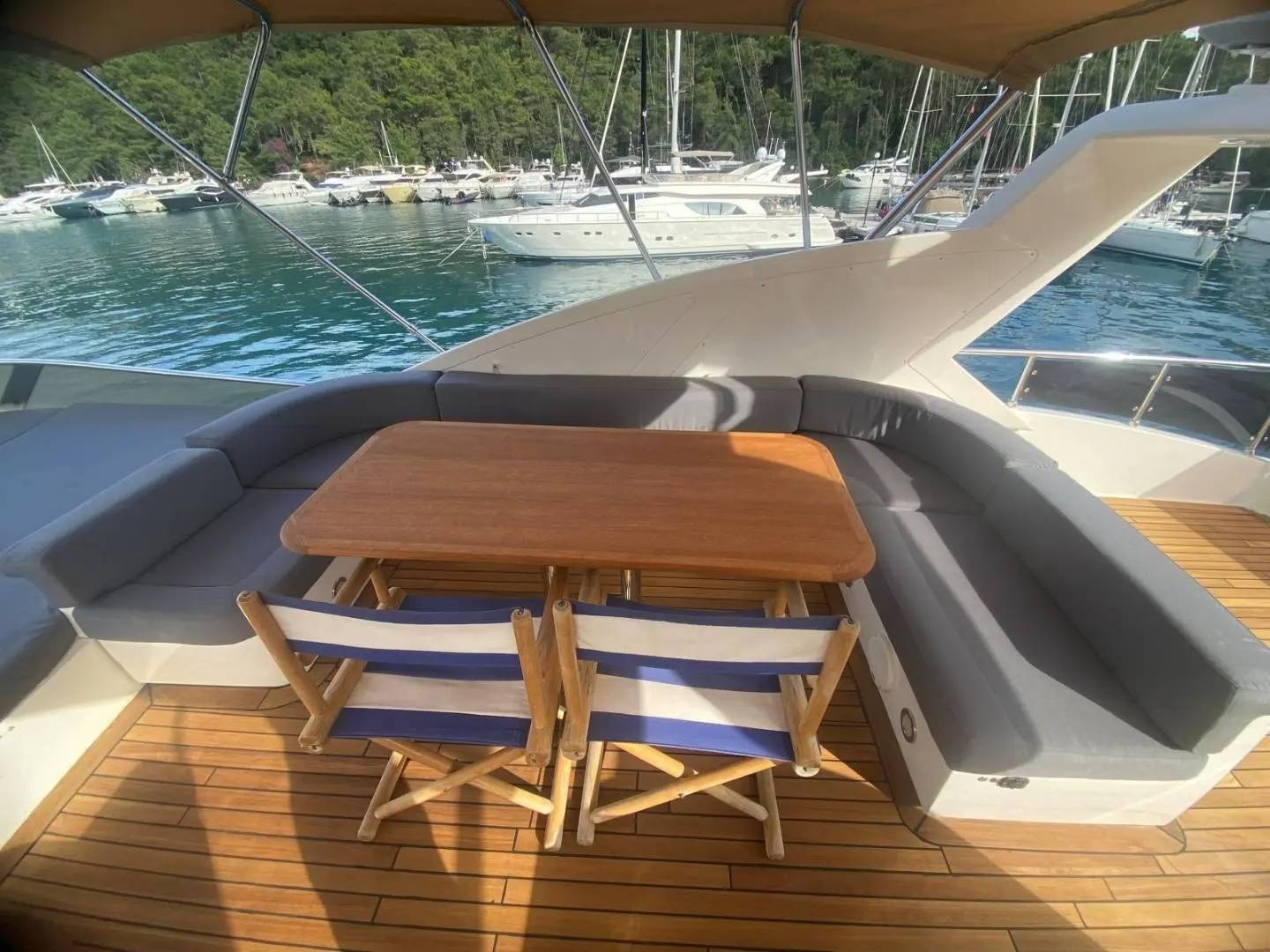 Fethiye Göcek'te Muhteşem Sularda, Lüks Tasarımlı, 8 Kişilik Motoryat