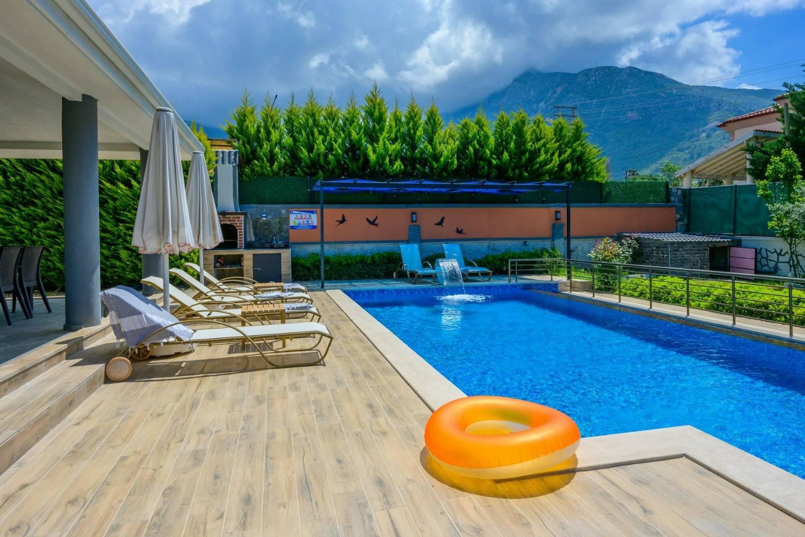 Fethiye Ölüdeniz'de Benzersiz Doğada, Özel Havuzlu, Lüks Villa-35746