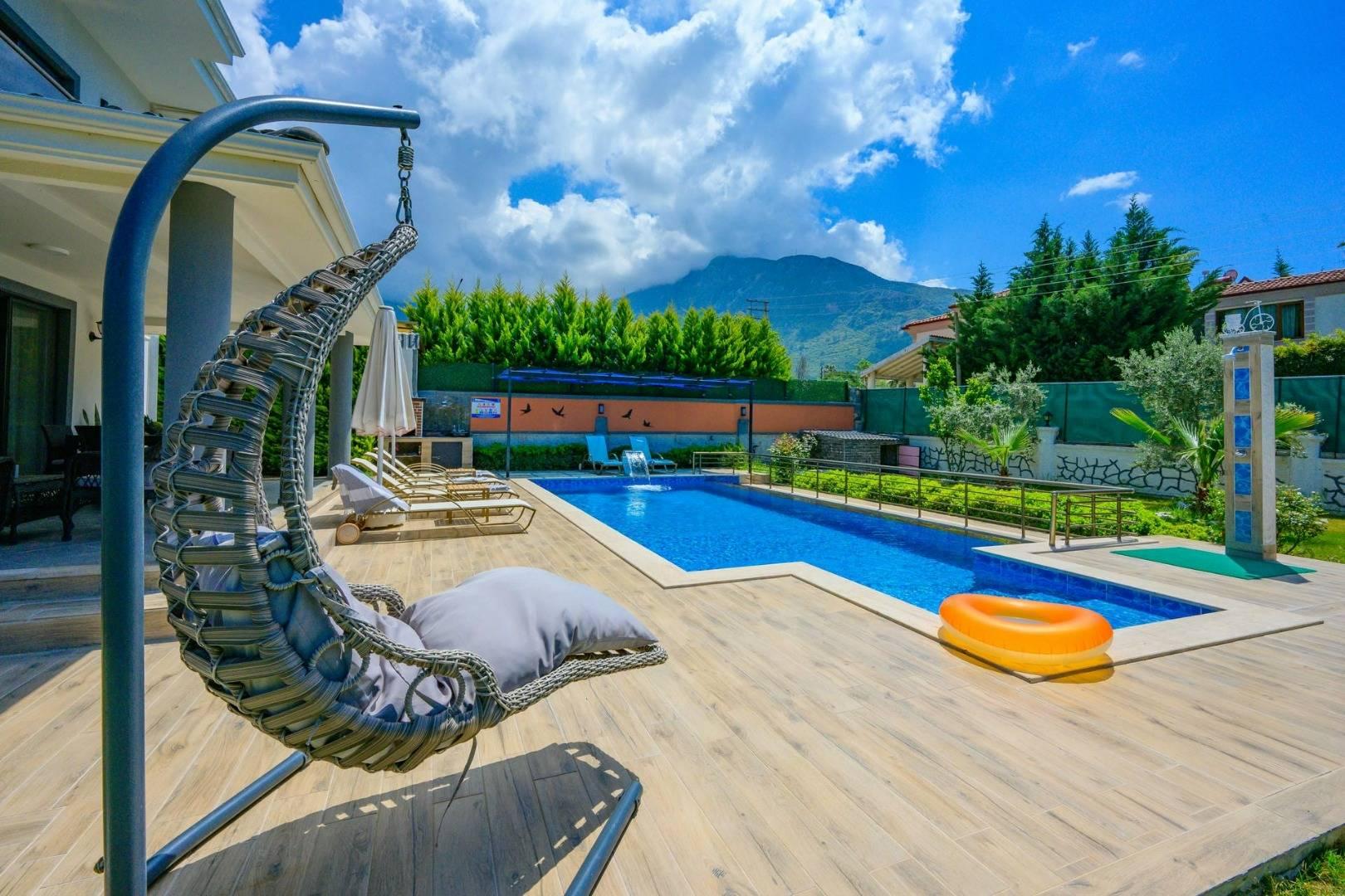Fethiye Ölüdeniz'de Benzersiz Doğada, Özel Havuzlu, Lüks Villa-35746