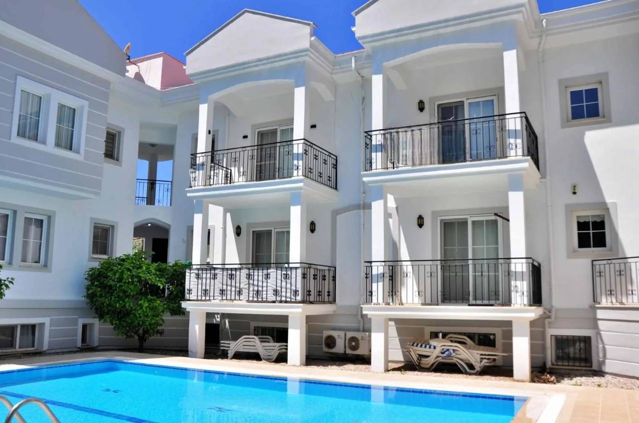 Fethiye Ölüdeniz'de Çekirdek Ailelere Uygun, 4 Kişilik, Şık Apart