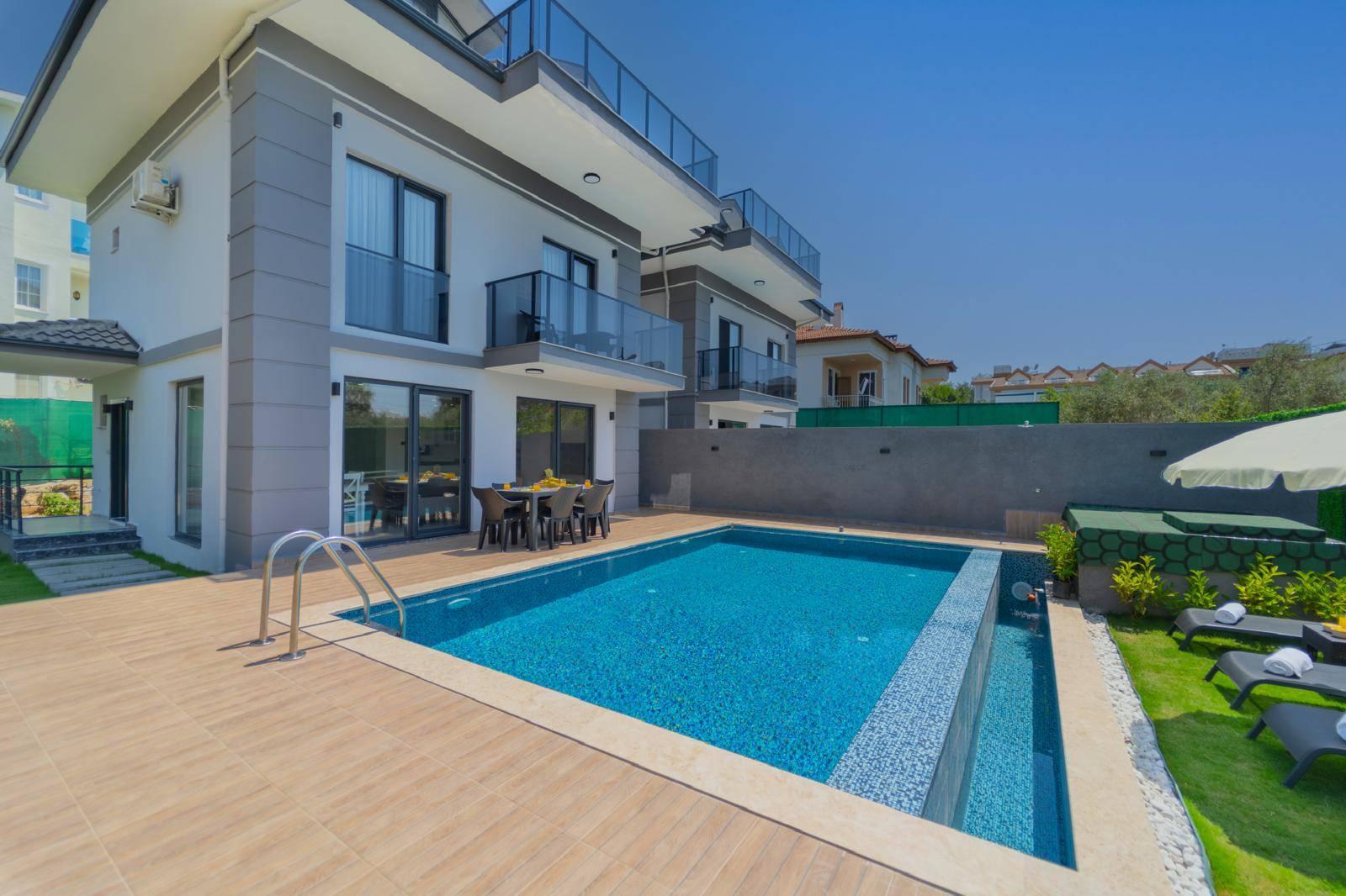 Fethiye Ölüdeniz'de Doğanın Kucağında, Özel Havuzlu, 6 Kişilik Villa-42091