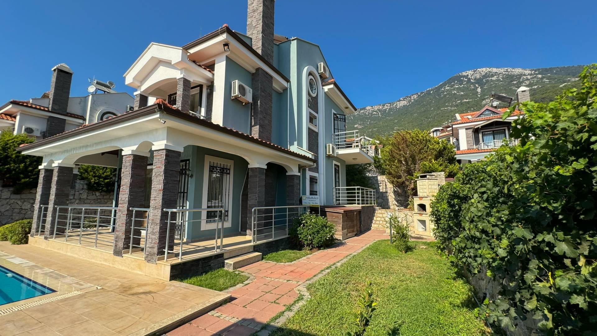 Fethiye Ölüdeniz'de Eşsiz Doğada, Özel Havuzlu, Konforlu Villa-23034