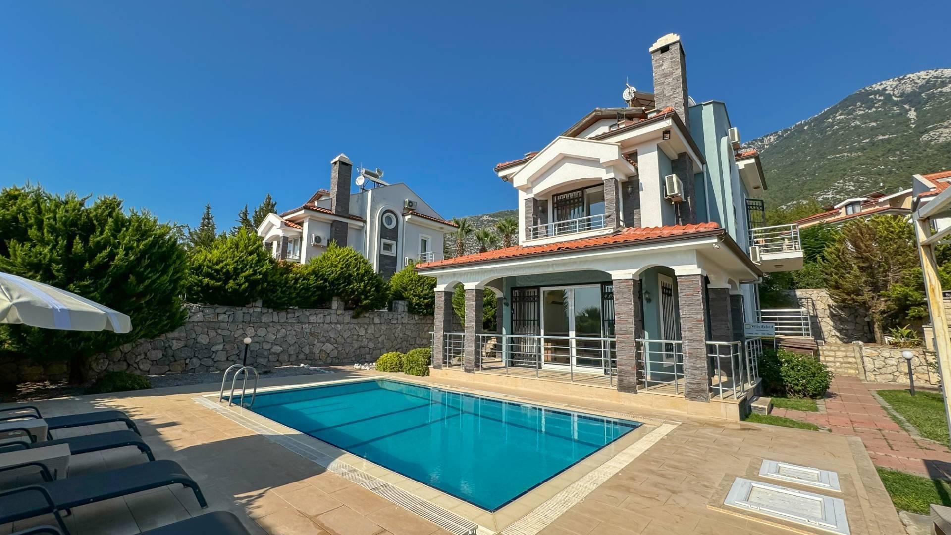 Fethiye Ölüdeniz'de Eşsiz Doğada, Özel Havuzlu, Konforlu Villa-23034