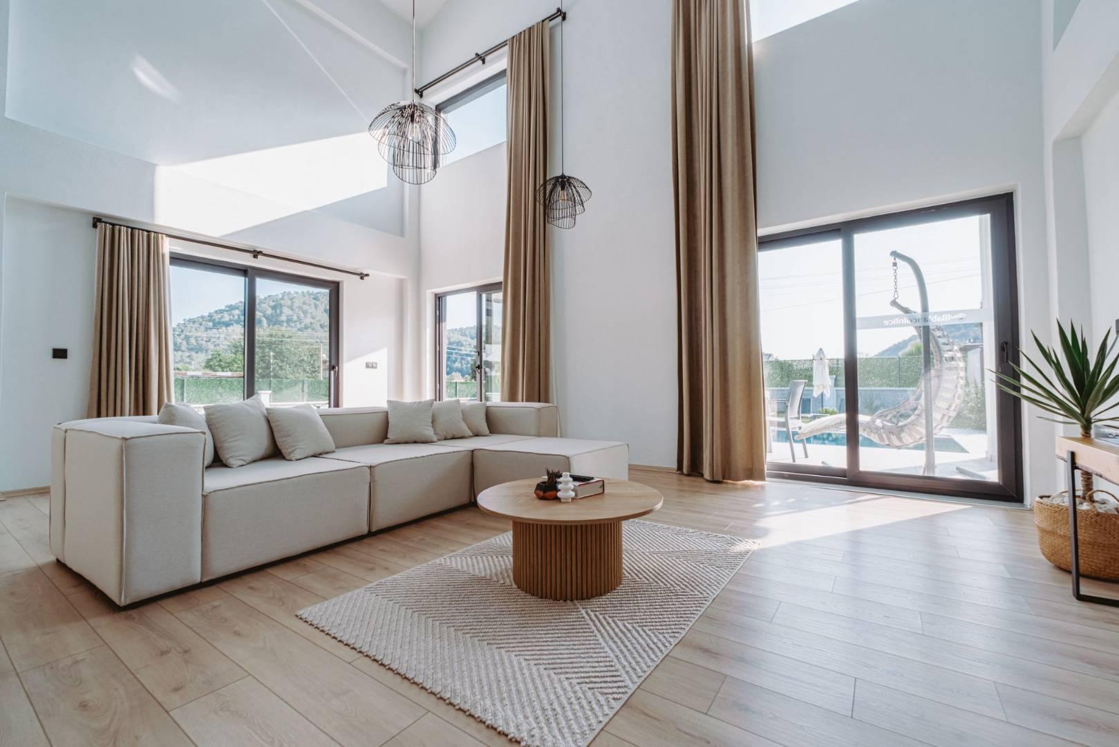 Fethiye İnlice'de Geniş Bahçeli, Özel Havuzlu, Ferah Villa-42823