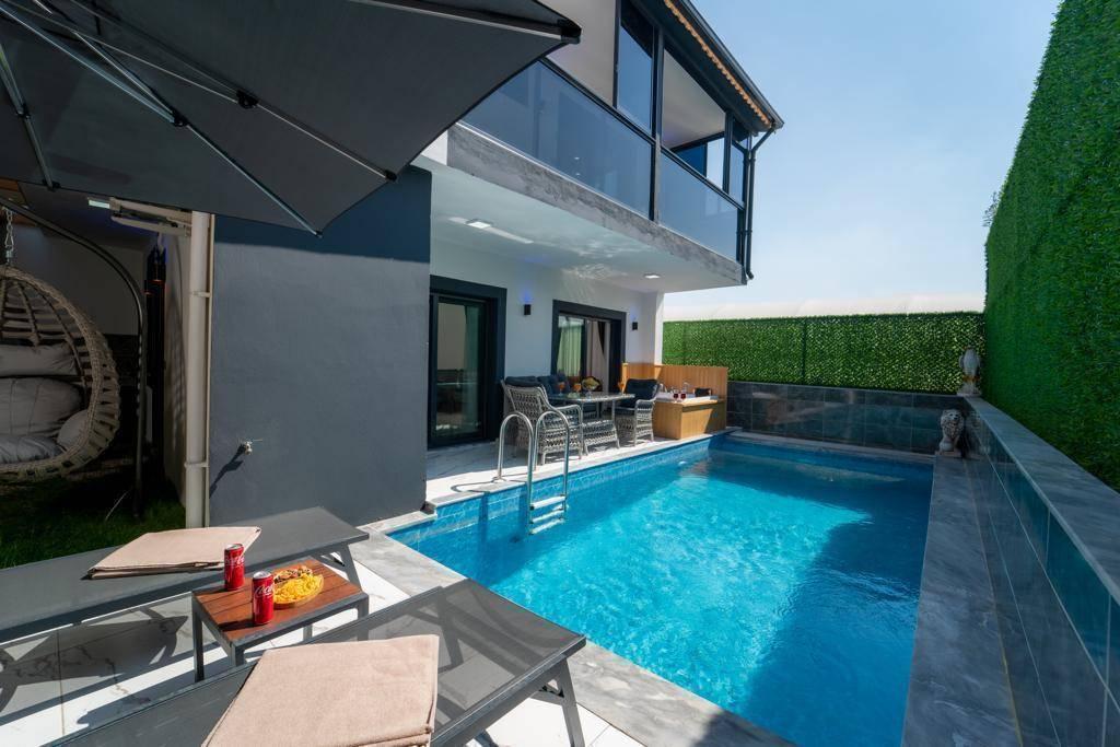 Fethiye Karaçulha'da Sakin Konumda, Özel Havuzlu, Konforlu Villa-43368