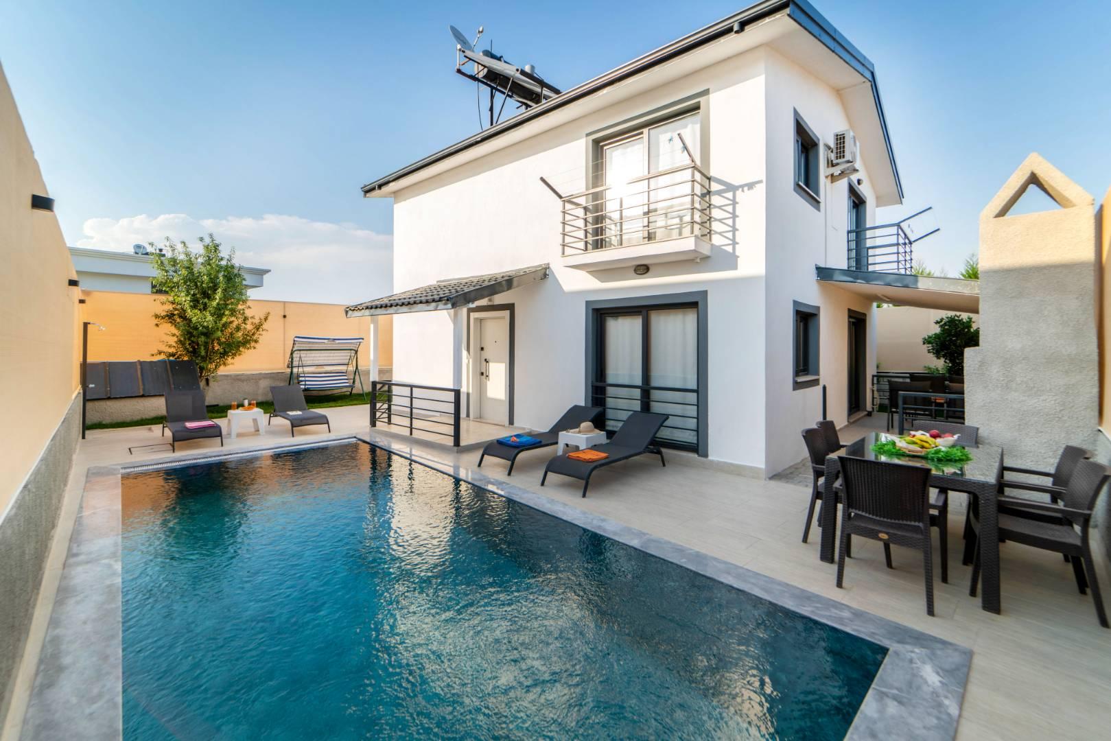 Fethiye Karaçulha'da Elverişli Konumda, Özel Havuzlu, 7 Kişilik Villa-41708