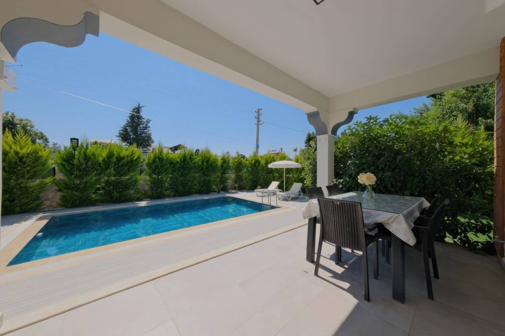 Fethiye Karaçulha'da Sessiz Doğada, Özel Havuzlu, Geniş Villa