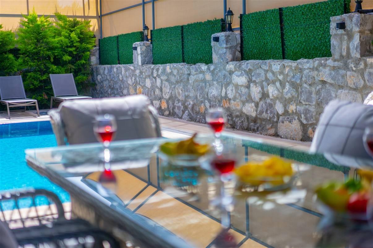 Fethiye Karaçulha'da Modern Tasarımlı, Özel Havuzlu, Lüks Villa-42539