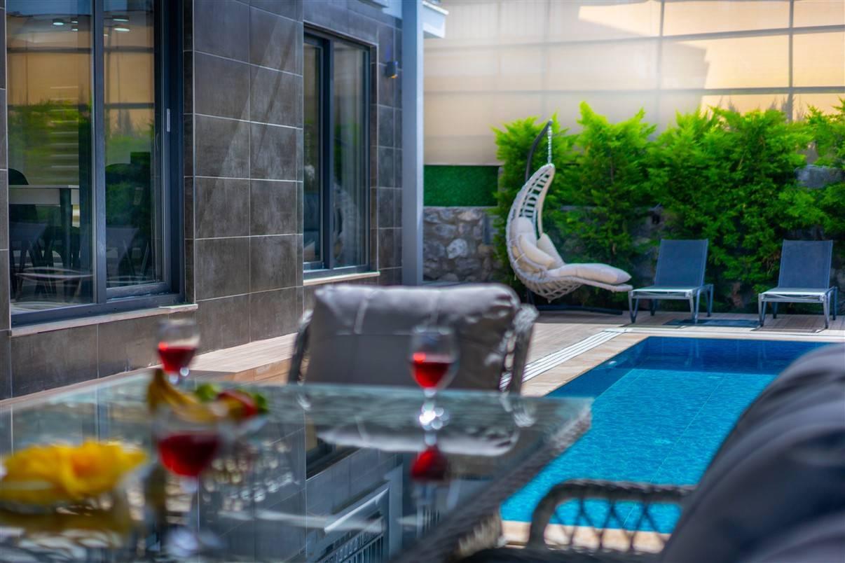 Fethiye Karaçulha'da Modern Tasarımlı, Özel Havuzlu, Lüks Villa-42539