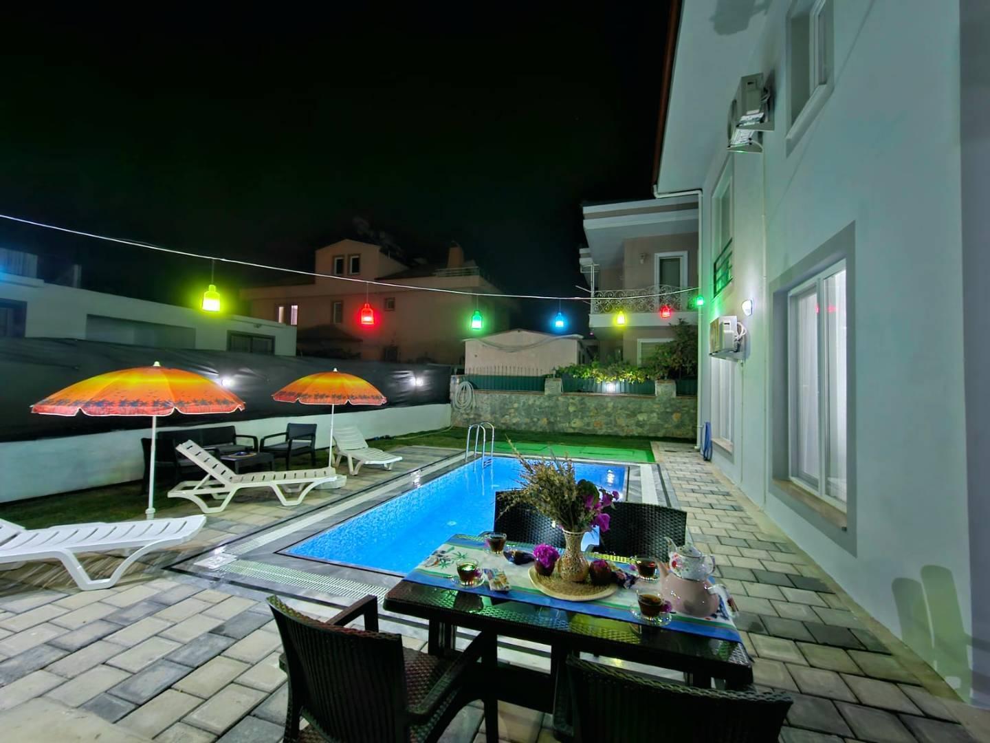 Fethiye Karagedik'te Doğayla Baş Başa, Özel Havuzlu, Şık Villa-41847