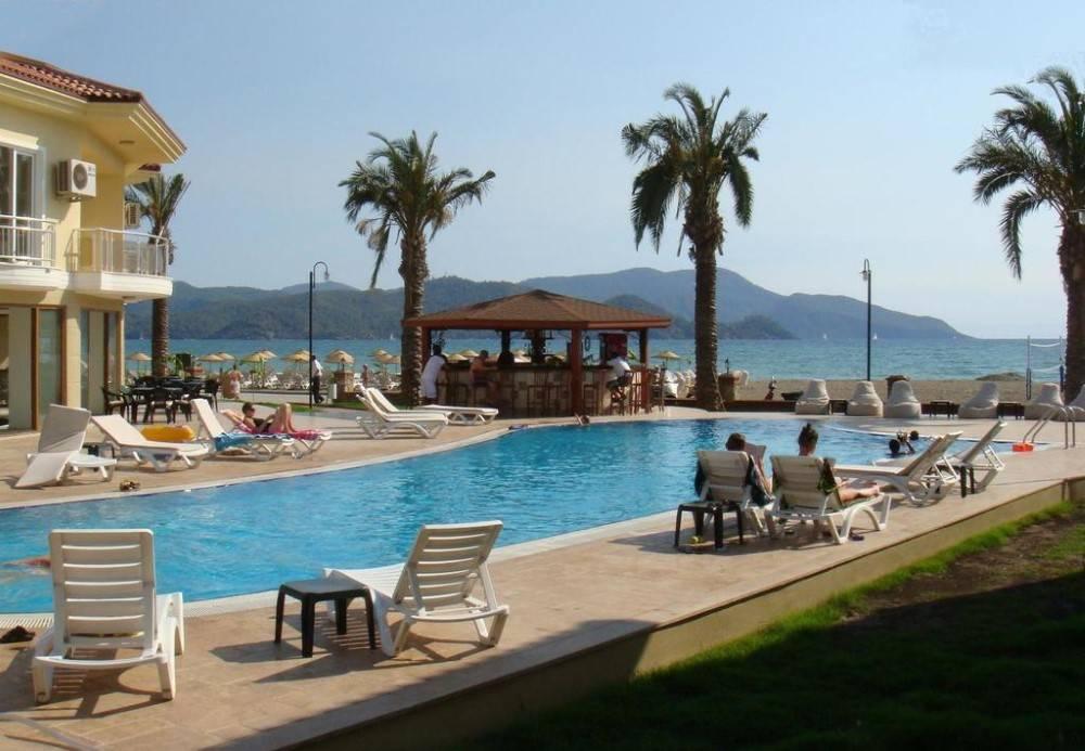 Fethiye Karagedik'te Site İçerisinde, Özel Havuzlu, Denize Sıfır Villa-42163