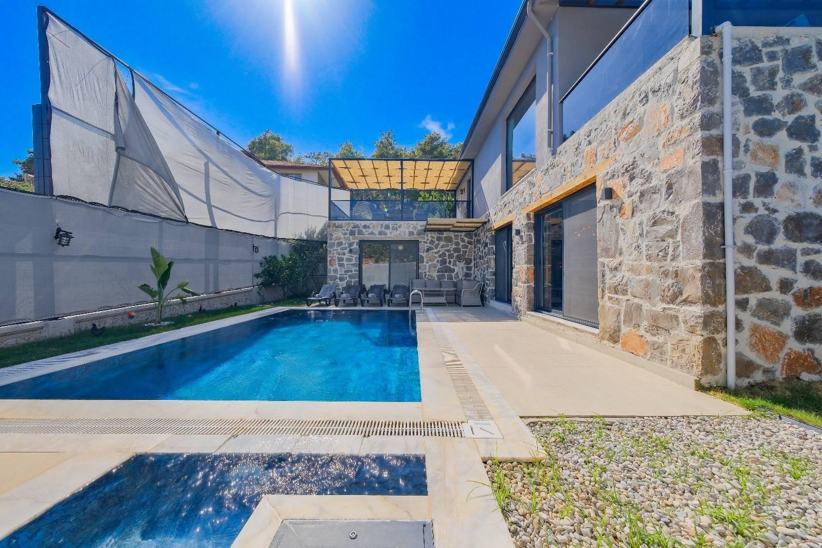 Fethiye Kargı'da Huzur Dolu Doğada, Özel Havuzlu, 4 Kişilik Villa-39361