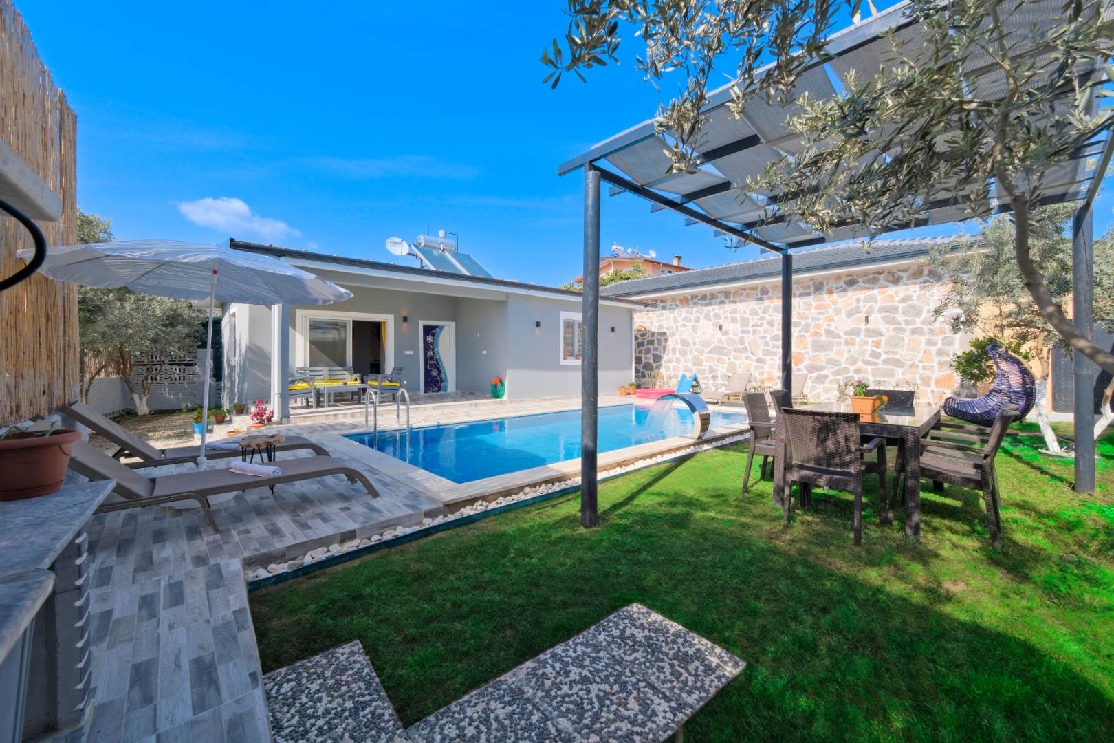 Fethiye Kargı'da Huzur Dolu Doğada, Özel Havuzlu, Ferah Villa