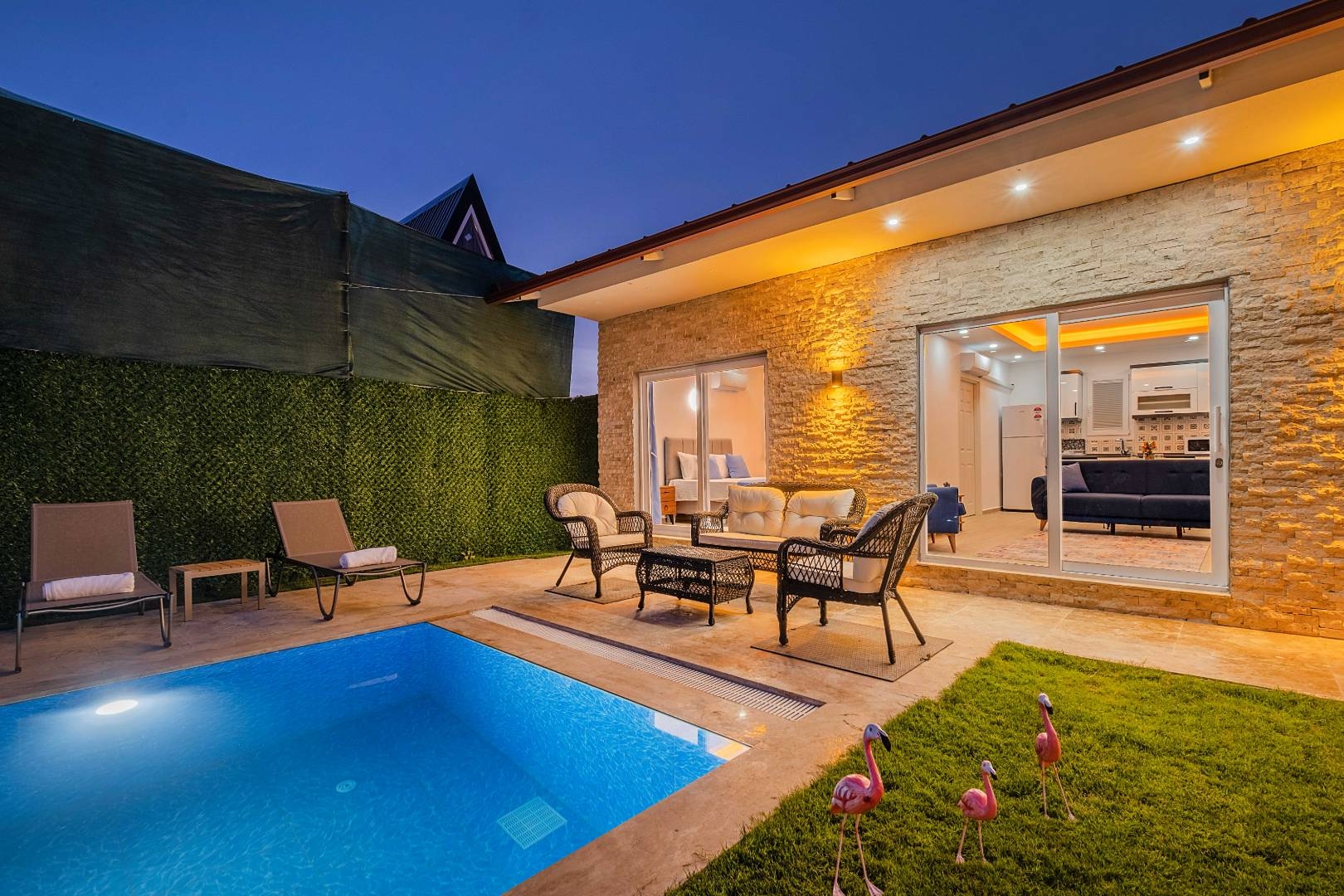 Fethiye Kargı'da Huzurlu Atmosferde, Özel Havuzlu, 4 Kişilik Villa