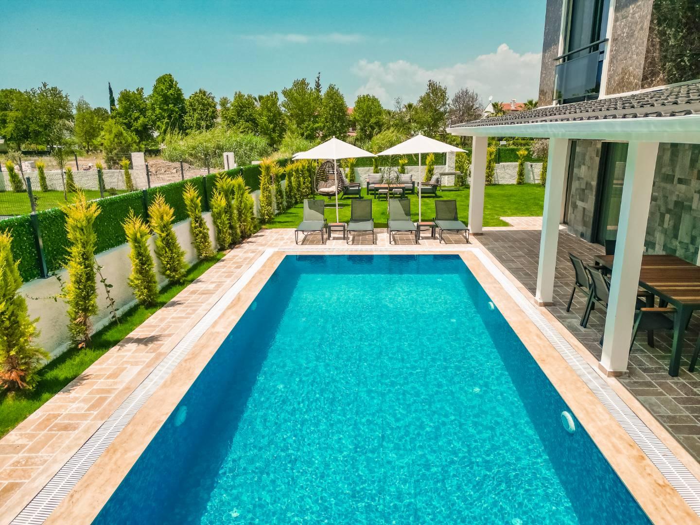 Fethiye Kargı'da Muhteşem Doğada,  Özel Havuzlu, Şık Tasarımlı Villa-36902