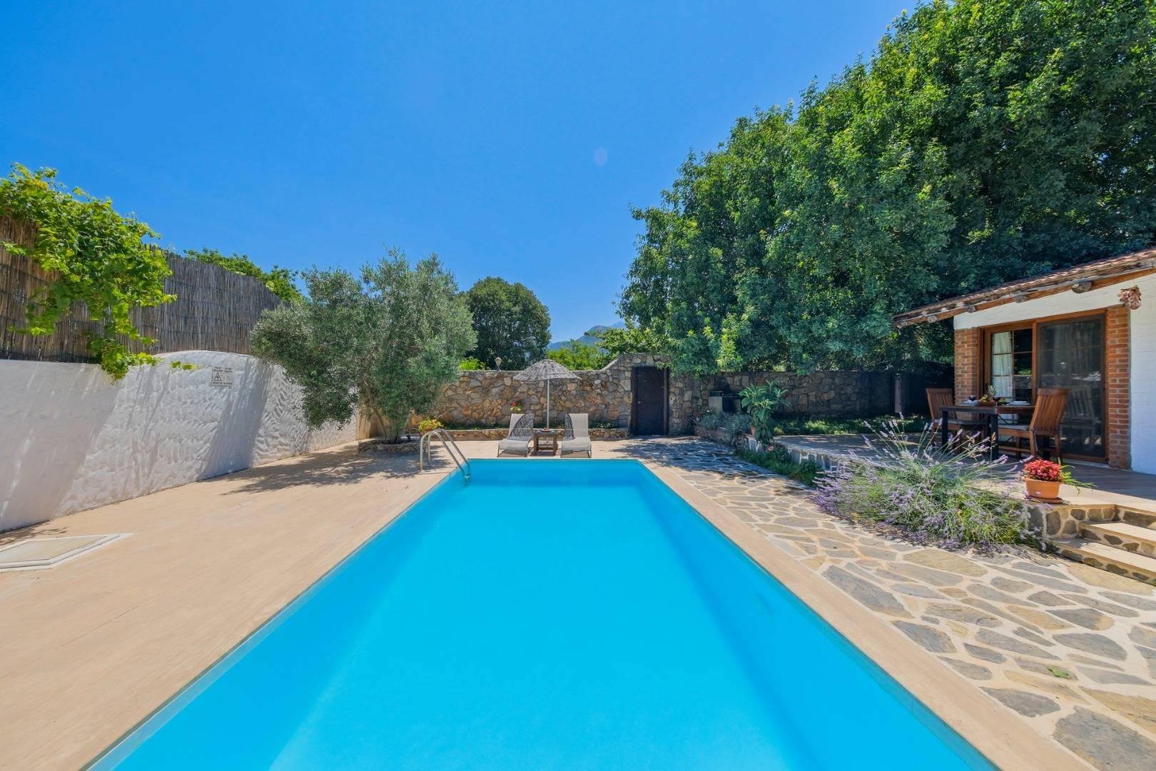 Fethiye Kayaköy'de Balayı Çiftlerine Uygun, Özel Havuzlu, Şık Villa-41055